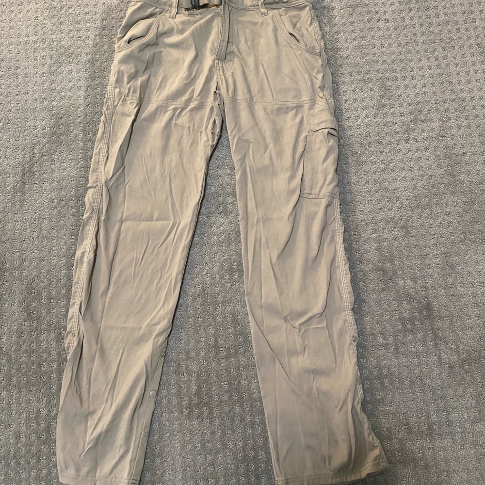 Prana Men's Tan Stretchy Hiking Pants